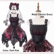 Butterfly Effect Series Blood Rose Gothic Lolita JSK / SK by Star Fantasy (ST30)